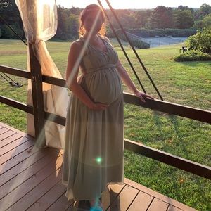 Jenny Yoo Cerise Maternity Bridesmaid Dress